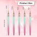 WLLHYF 5 Pieces Nail Art Liner Brush Painting Nail Art Brush Long Line Detail Fine Drawing Nail Point Drawing Tool Set 7mm/9mm/11mm/15mm/25mm (Pink Greenish) - Buy Online on SooperMarket.com