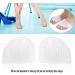 Silicone Bunion Straightener - Hallux Valgus Corrector & Toe Protector for Pain Relief | 1 Pair (White) - Buy Online on SooperMarket.com