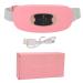 Menstruation heating pillows fast heating adjustable cord loose vibration massage electrically heated waist belt for women and girls