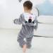 COOKY.D Baby Hooded Rompers for 3-6 Months - Koala Design | Winter Flannel Jumpsuit Pajamas for Infants 2-36 Months - Buy Online on SooperMarket.com