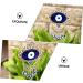 ABOOFAN 3pcs Blue Pendant Keychain Accessories Blue Eye Amulet Ornament Hanging Pendant Charm Devil Eye Rear - Buy Online on SooperMarket.com