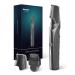 Intimate razor man Kensen Razen men intimate area Waterproof body razor men V-shaped body razor men type-c wet dry leg legs chest armpit grain bar with patch battles gray