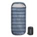 BISINNA XXL Sleeping Bag(90.55"x39.37") for Big and Tall Adults 3-4 Seasons Plus Size Warm and Comfortable Waterproof Lightweight Sleeping Bag Great for Camping Backpacking Hiking Indoor & Outdoor Gray 1.5kg Left Zip 3 Season
