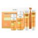 Turmeric Skin Care Gifts Set for Women Travel Size Four Step Skincare Kit Contains Face Cleanser Toner Hydrating Serum Facial Cream Skin Tightening Lift Improve Skin Elasticity For All Skin Types