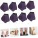 HAPINARY 5 Pairs Moisturizing Socks Heel Sleeves Feet Lotion Slipper Socks Silicone Gel Foot Lotion Cracked Heel Socks Summer Socks Gel Sock Anti Slip Socks Foot Protector Purple Cotton - Buy Online on SooperMarket.com