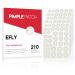 EFLY Pimple Patches for Face Acne Patches Hydrocolloid with Tea Tree Oil Salicylic Acid & Calendula Oil 5 Size Invisible for Makeup Zit Patches Dots (210)