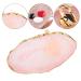 Resin Plastic Plate Dekaim Resin Mini Nail Art Gel Polish Color Mixing Plate Tips Display Holder Manicure Tool(Pink) - Buy Online on SooperMarket.com