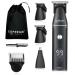 Supreme Trimmer All-in-One IPX6 Multigroomer | 120 Min Run Time | 14pc Versatile Grooming Kit w/Guide Combs & Interchangeable Heads for Full Body | SMG3030