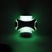 Chuckit! CH32300 Kick Fetch Max Glow Small Green - Best Interactive Dog Toy for Nighttime Play | International Shipping Available - Buy Online on SooperMarket.com