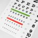 Snellen Eye Chart Wall Set with Hand Pointer and Occluder - 3 Piece Kit for Eye Medical Exams - Buy Online on SooperMarket.com