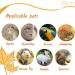 Litewoo Large Parrot Bird Bed Hammock - Winter Warm Plush Nest Toy for Conure, Lovebird, Parakeet, Cockatiel, Chinchilla, Guinea Pig, Squirrel - Cage Accessory - Buy Online on SooperMarket.com