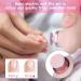 Vicloon 4-in-1 Electric Baby Nail Trimmer Kit - Pink | Safe Manicure Set for Newborns & Toddlers - Buy Online on SooperMarket.com