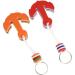 ZRM&E 2pcs Anchor Floating Key Chains for Boats Fishing Sailing Water Sports (Orange Red) - Buy Online on SooperMarket.com