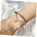 FRCOLOR 3pcs Bracelet for Women Moon Bracelet Gemstone Bracelets Star Hand Jewelry Women Bracelets Crystal Bead Bracelet Womens Bracelets Cuff Bracelet Silver Bracelet Miss Vintage - Buy Online on SooperMarket.com
