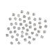 Unique Square Pointed Bottom Rhinestones For Nail Decoration Eye Catching Nail Accessories Square Pointed Bottom Rhinestones White Small