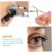 NOLITOY Mini Eyelash Curler & Lash Tools - Pro Precision Curling & Eyebrow Brush - Stainless Steel Beauty Tools for Perfect Lashes - Buy Online on SooperMarket.com