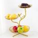 Kitchen Countertop Fruit Rack Fruit Basket Fruit Bowl Fruit Basket Bowl Fruit Basket Gold Fruit Bowl Table Decoration Fruit Basket Fruit Racks Vegetable Snacks Holder Fruit Racks (Color : 3 Tier) - Buy Online on SooperMarket.com