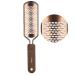 Foot File Foot Scrubber Pedicure - Callus Remover for Feet Easkep Professional Foot Grater Rasp Foot Scraper Corns Callous Removers Dry skin Cracked Dead Skin Remover for Dry and Wet Feet (Golden)