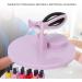 Nail Polish Bottle Holder Nail Polish Fixing Clip Auxiliary Reclining Nail Painting Tools Wearable Nail Polish Bottle Holder for Nail Salons(Pinkish Purple) - Buy Online on SooperMarket.com
