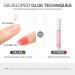 AILLSA Press On Nails - Short Glue On Fake Nails Set | 15 Sizes 37-Piece with Glue Grapefruit - Buy Online on SooperMarket.com
