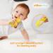 CHILLAX Teether Toys - Non-BPA Silicone Teethers for Babies | Soothing Teething Relief | Easy-to-Grip | Dishwasher-Safe | Shower Gifts for Infants (3+ Months) - Buy Online on SooperMarket.com