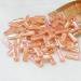 Mosaic Stained Glass Strips DIY for Crafts  200g(0.44lb)Clear Glass Mosaic Pieces Stain Glass Crafts DIY Mosaic Tiles Hobbies Art Crafts Material (0.4 x 1.2  Orange) 0.4 x 1.2 Orange