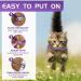 Calming Collar for Cats - Anxiety Relief and Natural Calm Treatment - Adjustable, Waterproof, Pheromone-Infused - 2 Pcs Purple - 60 Day Supply - for Kittens and Medium to Large Cats - Buy Online on SooperMarket.com