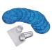 1 set nail art stamping kit nail stamp plates nail templates clear jelly stamp silicone nail art stamp stamp with cap scratch nail art tools (as shown)