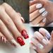 AILLSA Christmas Gel Nail Polish Set Red White Dark Green Gel Polish with Base and Top Coat Red Gold Sparkle Nail Polish Gel Soak Off U V Gel Winter Colors Starter Kit for Christmas Gifts A8-christmas Set - Buy Online on SooperMarket.com