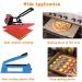 3 Pack PTFE Teflon Sheet & 3 Rolls Heat Resistant Tape for Heat Press Machines - 12 x 16 inch - Buy Online on SooperMarket.com