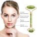 EMOCCI Jade Roller and Gua Sha Set - Facial Beauty Tools Kit for Anti-Aging and Muscle Relaxation - 100% Real Jade - Gift Box Included (Green) - Buy Online on SooperMarket.com