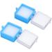 Pack of 20 Durable Plastic Bridge Boxes for Denture Storage | Foam Insert Portable & Ideal for Laboratories and Clinics - Buy Online on SooperMarket.com