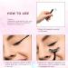 ToyRis Magnetic Eyelashes and Eyeliner Kit - 10 Pairs Mixed Styles | Waterproof Reusable 3D 5D False Lashes with Tweezers - No Glue Needed - Buy Online on SooperMarket.com