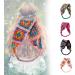 JSGHGDF Crochet Headband Hollow Kerchief with Stretchy Hair Rope Ethnic Flower Pattern Turban for Girls Photo Props White - Buy Online on SooperMarket.com