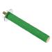 Patikil 0.6x3.9 Vogel paw bird wood barsch stand cage accessories for small bird parrot love bird parallel parliament wave sittich green 0.6x3.9 "green