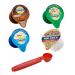 International Delight Creamer Singles - Bulk Coffee Creamer 96 Count - 4 Flavor Variety Pack - French Vanilla Irish Creme Hersheys Chocolate Caramel Mini Moos Half And Half 24 Mini Coffee Creamers Of Each Flavor. Includes Coffee Scoop/Bag Clip