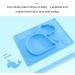 Super Kitchen Silicone Baby Suction Plate for Feeding | Blue | 1 Count - Buy Online on SooperMarket.com