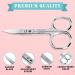 Professional Nail Scissors - Extra Fine Stainless Steel Smoke Shears with Leather Case for Toenails & Fingernails - Buy Online on SooperMarket.com