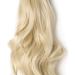 Silk-co 18inch Bleach Blond Long Curly Ponytail Extensions Claw on Synthetic Clip in Hairpiece Pony Tail Extension 18inch (Pack of 1) Bleach Blond - Buy Online on SooperMarket.com