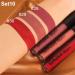 3Pcs Matte Ruby Red & Light Red Liquid Lipstick Set | Long Lasting & Waterproof Lip Gloss Gift | Matt Lipstick for Women - Set10 - Buy Online on SooperMarket.com