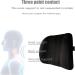Forbell Memory Cotton Car Headrest Neck Pillow - Suede Black Car Accessories - Buy Online on SooperMarket.com