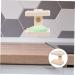 Anneome Soap Box House Draining Dish -mounted Soap Dishes Bathroom Decor Soap Holder for Shower Soap Stand Plastic Soap Dispenser Desk Topper Kitchen Double Layer White Drainer Rack Abs - Buy Online on SooperMarket.com