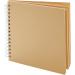 80 Pages Hardcover Kraft Scrapbook Album - Blank 8x8 Inch Journal for Scrapbooking - Buy Online on SooperMarket.com