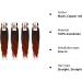 X-Pression 60 INCH XPRESSION LAGOS BRAID PRE-PULLED/PRE-STRETCHED Hair Extension 60'' 2 In A Pack (Colour T1/350 Black/Copper Red Mix) Heat Resistant Tangle Free 1 count Black Copper red 1 - Buy Online on SooperMarket.com