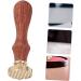 MUSISALY 1pc Dispensing Plate Tool Retro Sealing Stamp Eye Shadow Pressure Stamper Hotfix Copper Copper Head 1 count (Pack of 1) Golden - Buy Online on SooperMarket.com