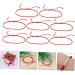 WRITWAA 16 Pcs Buddhist Red Bracelet Dainty Bracelets Red DIY Bracelet Hand Jewelry Woven Bracelets Bulk Bracelets Adjustable Red Braided Bracelets Men and Women Rope Manual Accessories 12x12cmx5pcs Redx5pcs - Buy Online on SooperMarket.com