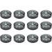 Portable Oil Filled Button Compass 12PCS - Lightweight & Stable for Hiking & Camping - Buy Online on SooperMarket.com