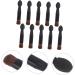 Baluue 10pcs Double Ended Eye Shadow Stick Eyeshadow Sponge Makeup Applicator Beauty Sponges Plastic Black - Buy Online on SooperMarket.com