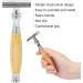 Horoper Manual Razor for Men | Safe Double Edge Shaving Razor | Professional Quality for Home & Barbershops - Buy Online on SooperMarket.com