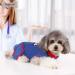 BT Bear Dog Surgery Recovery Suits Soft Elastic Cotton Pet Cat Recovery Jackets Vest After Surgery Clothing After Surgery Wear Anti Licking Wounds (XX-Large) - Buy Online on SooperMarket.com